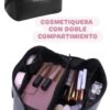 Cosmetiquera Doble Compartimiento