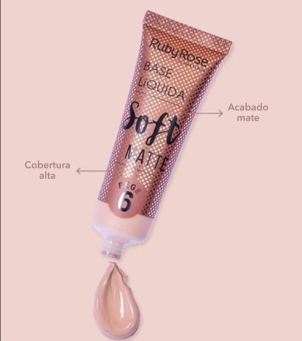 BASE SOFT MATTE RUBY ROSE